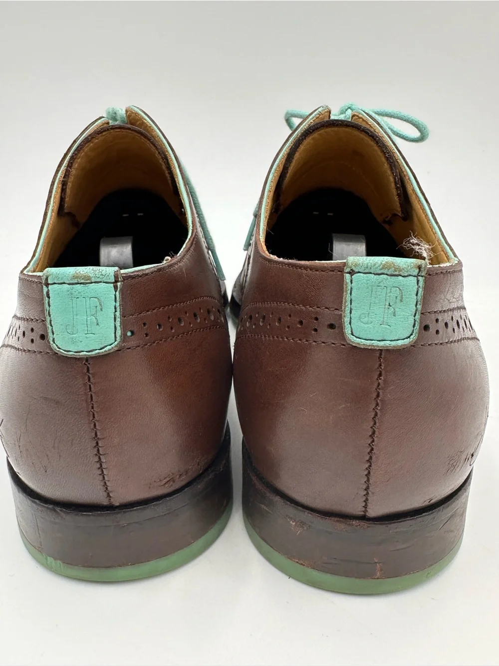 John Fluevog creasing vintage